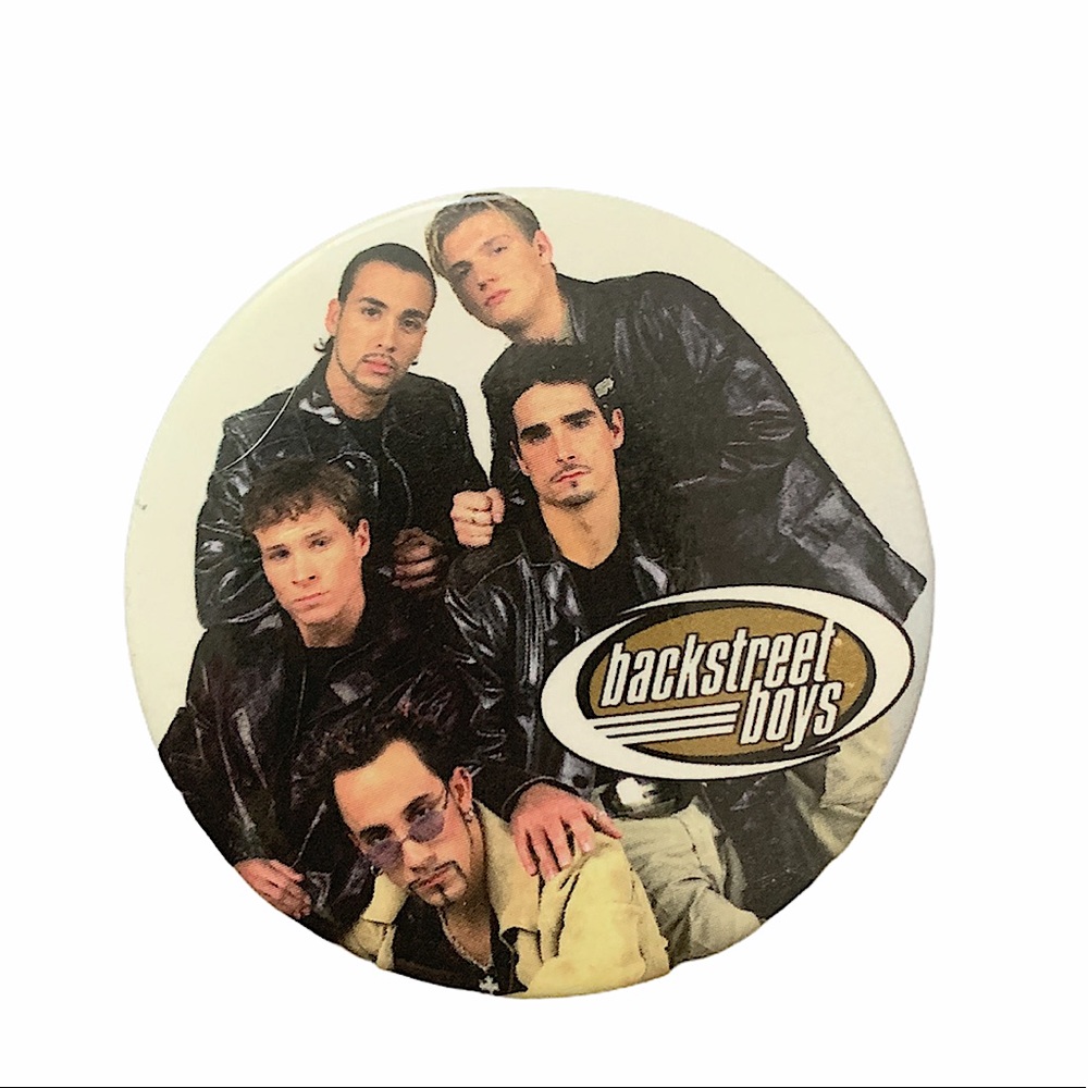 Vintage 90s collectors backstreet boys pin